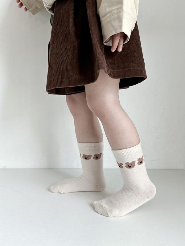 Oh lala 小熊襪襪組｜五入 