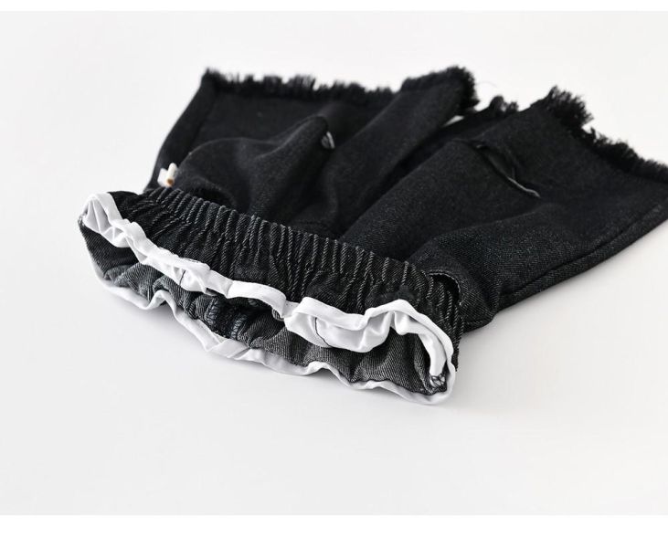 灰色寬鬆日式街頭套裝 