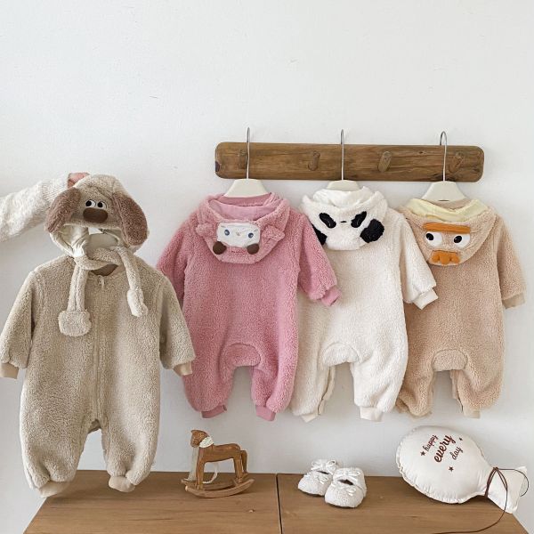 萌友暖絨造型連身衣 