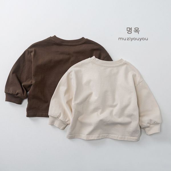圖形字母寬鬆長tee 