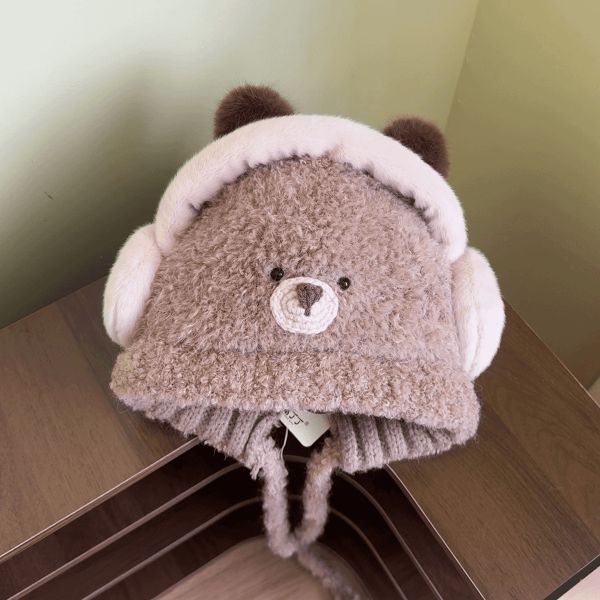療癒系毛絨絨寶貝帽 