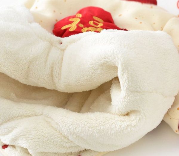 賀新年福字加絨連身衣 