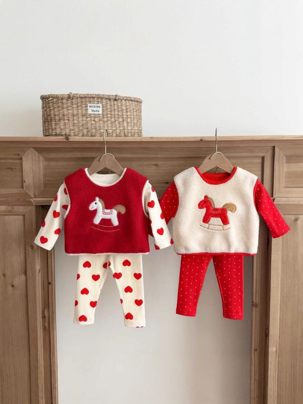 甜心小木馬保暖賀年套裝 