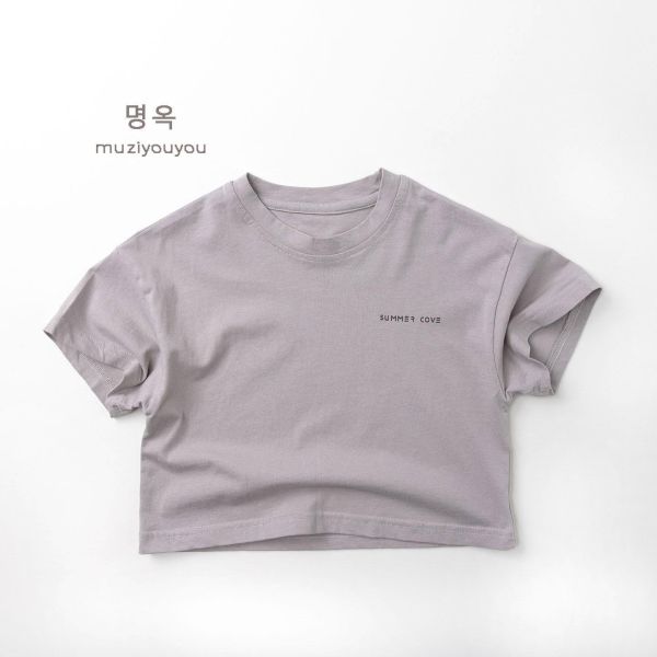 背後夏天感休閒上衣 