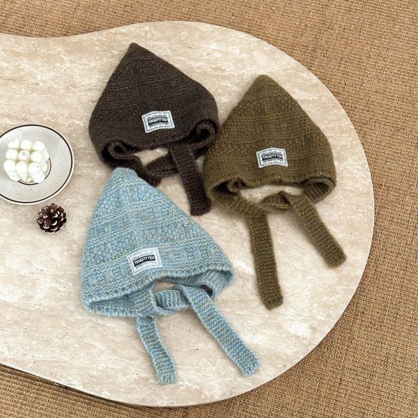 北歐精靈綁結毛帽 