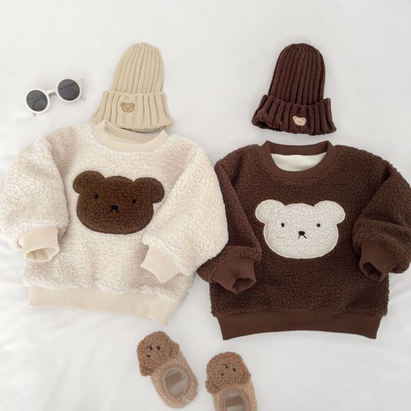 毛絨絨也可愛泰迪熊上衣 