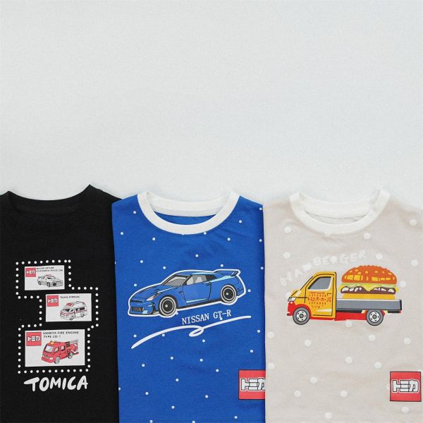 TOMICA多款汽車短袖上衣 