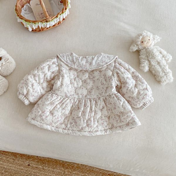 秋冬花語棉花糖保暖外套 