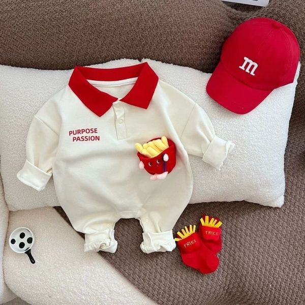 小薯條寶寶 Polo 連身衣 