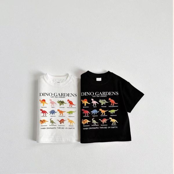 多款多色恐龍短tee 