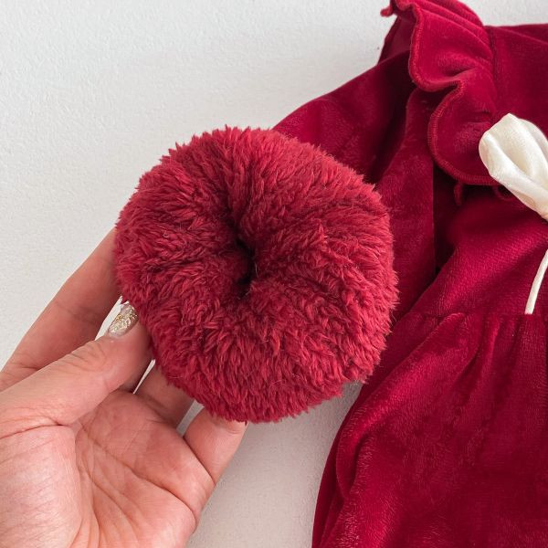 賀年服！側蝴蝶結包屁 