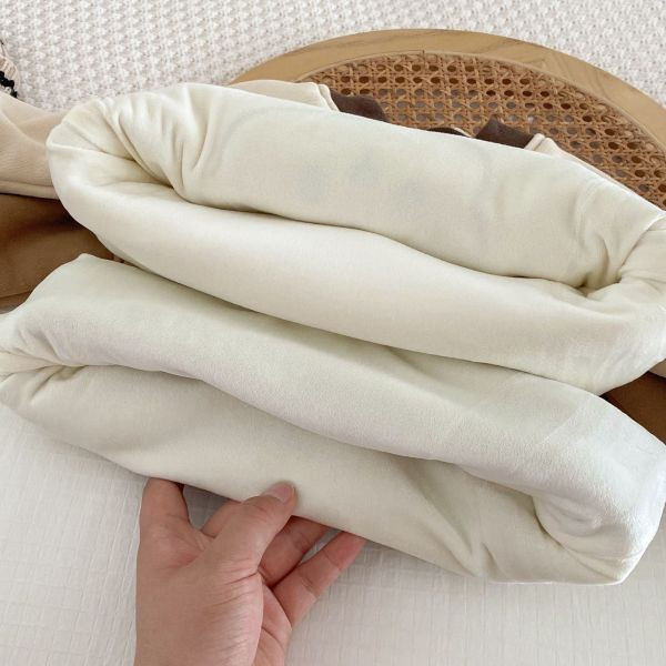 栗子帽小熊加厚連身衣 