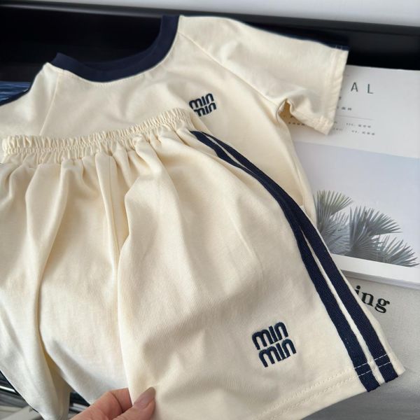 minmin滾邊休閒套裝 