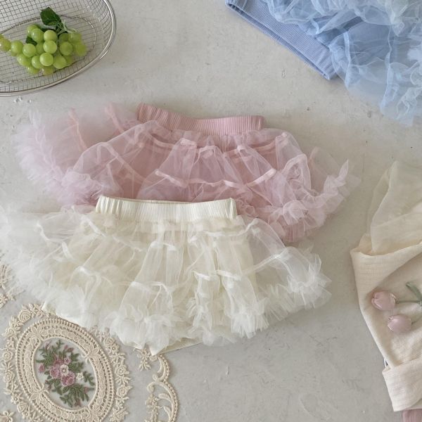 甜美周歲百搭蛋糕褲裙 