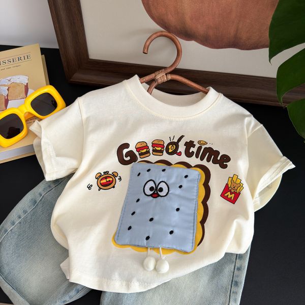 點心時間趣味短tee 