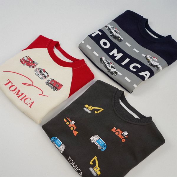 TOMICA小車車棉長tee 