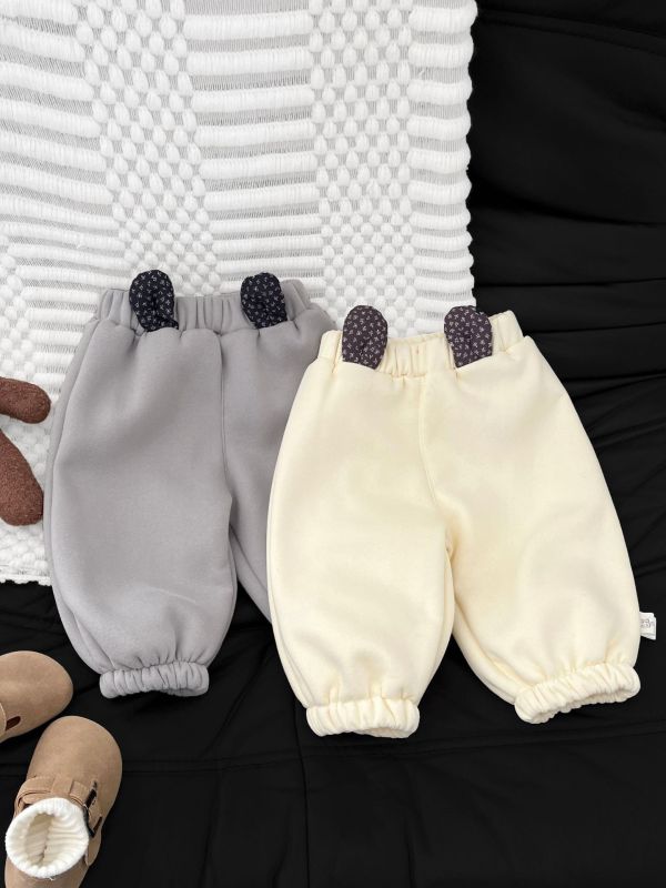 咕咕熊熊立體貼臉褲 