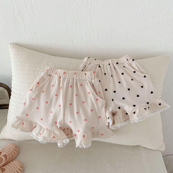 粉嫩小愛心花邊套裝 