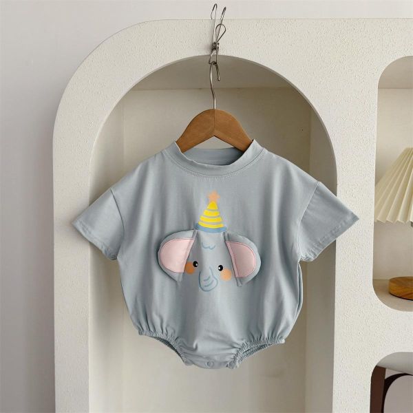 大象耳朵棉質包屁 