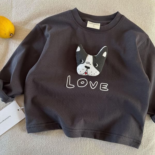 大大公仔動物款長tee 