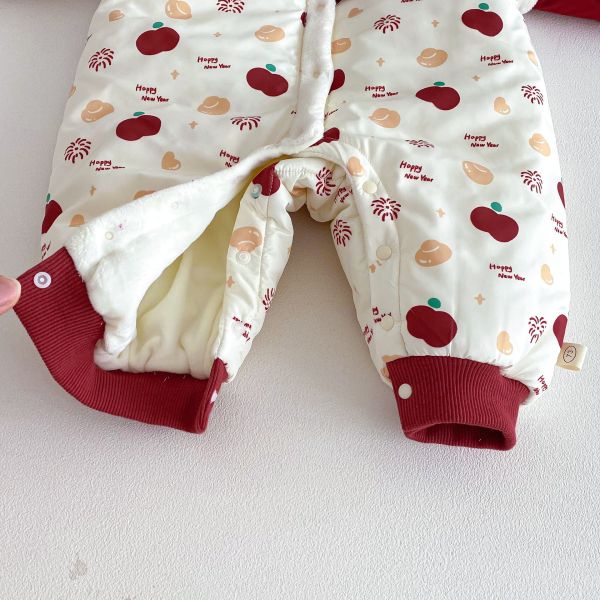 新春平安拜年寶寶連身裝 