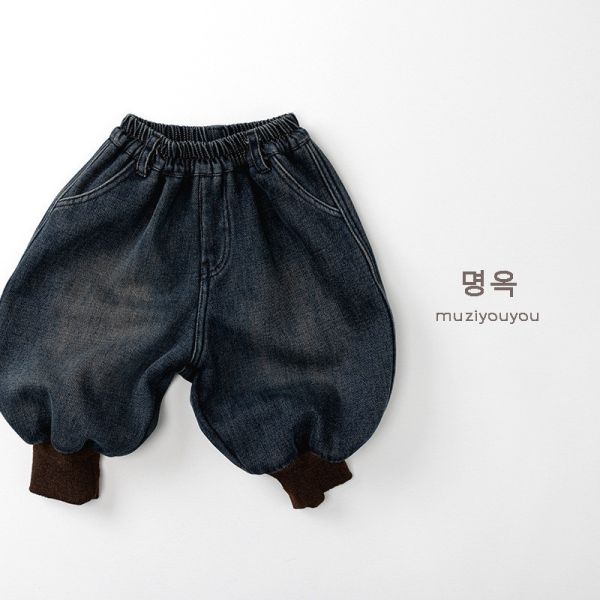 Good Luck 小熊口袋縮口褲 