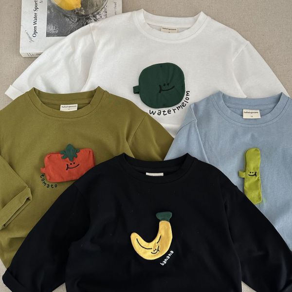 日系風！水果家族長tee 