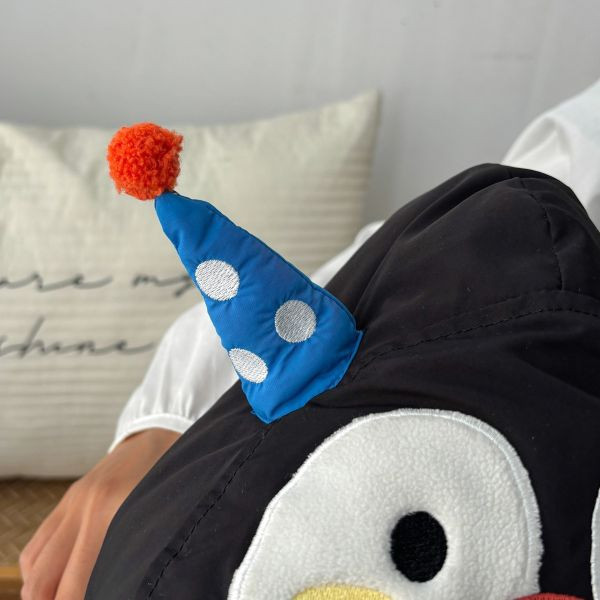 【現貨】生日慶生企鵝防風外出服 