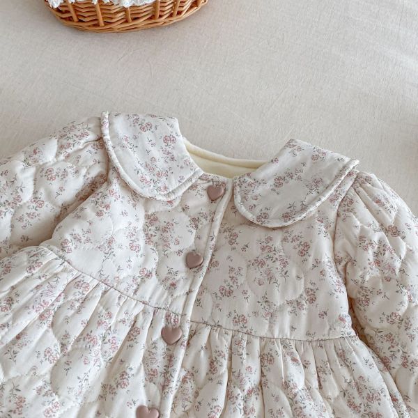 秋冬花語棉花糖保暖外套 