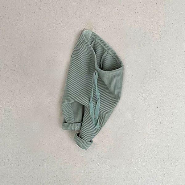 寶寶素色螺紋內搭褲 