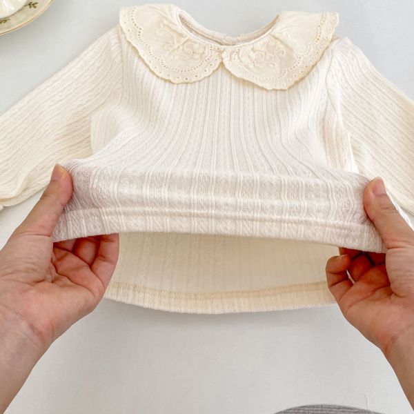 可可森林娃娃領針織套裝 