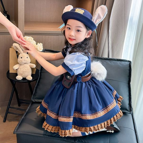 萬聖節款！兔子女警套組 