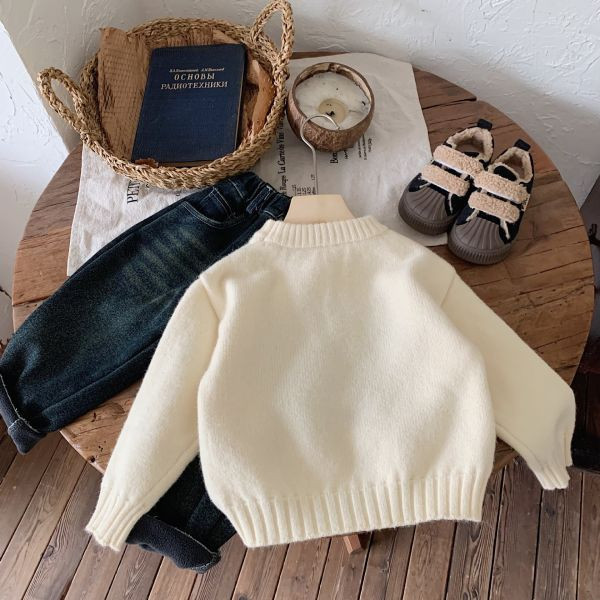 加厚又可愛圖針織拜年服 