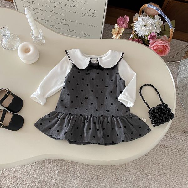 氣質滿滿波點女寶套裝 