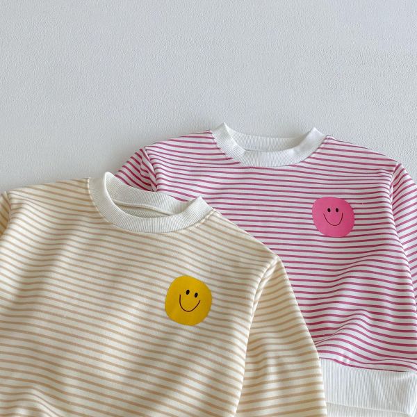 微笑寶寶條紋運動套裝 