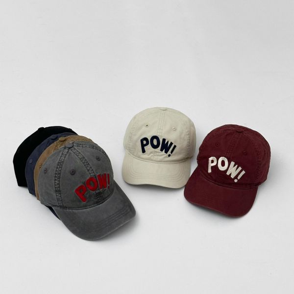 POW字母休閒帽 