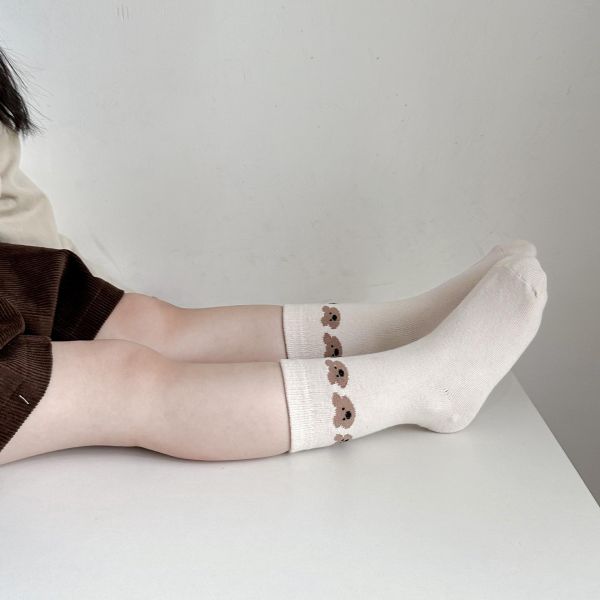 Oh lala 小熊襪襪組｜五入 