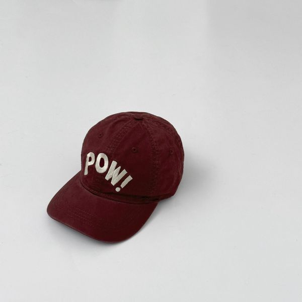 POW字母休閒帽 