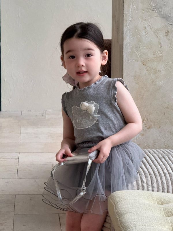 可愛貓咪浪漫網紗套裝 