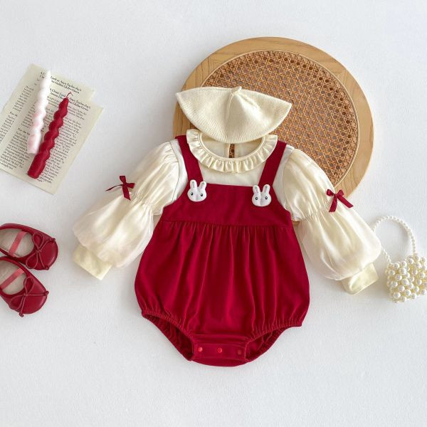 新年滿月公主兔包屁 