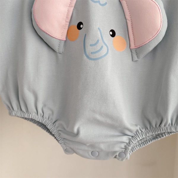 大象耳朵棉質包屁 