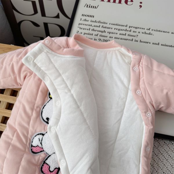 暖冬小飛馬鋪棉連身衣 