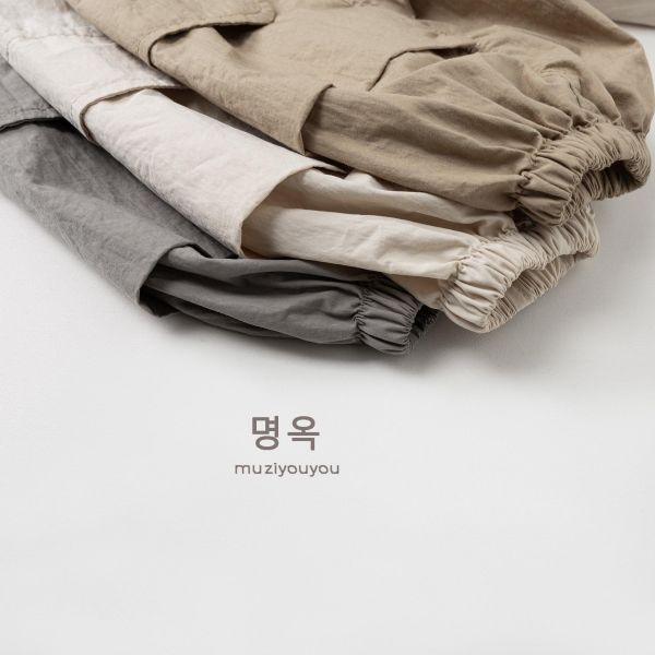 工裝兩節戶外感縮口褲 