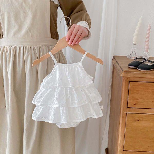 優雅甜心吊帶包屁裙 