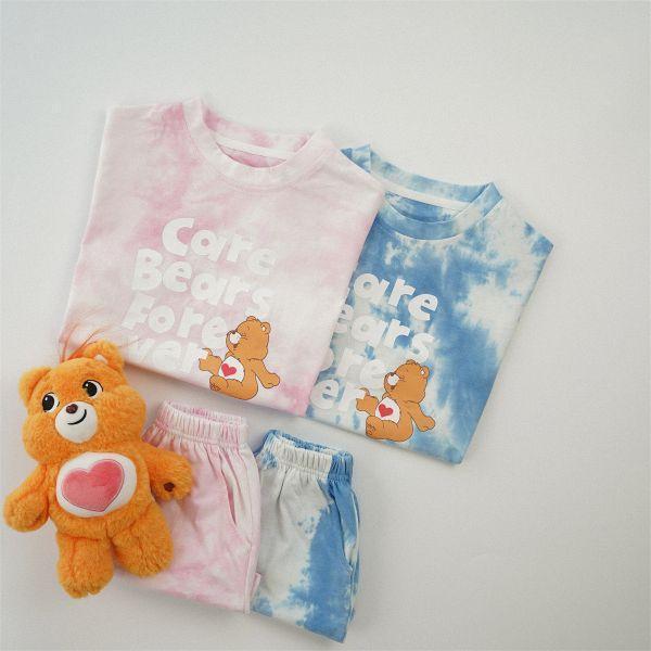 彩虹熊渲染短褲套裝 