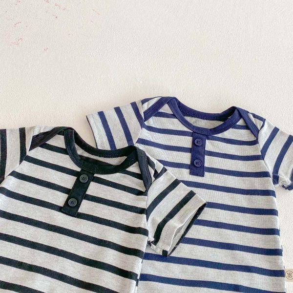 小航海家條紋包屁 