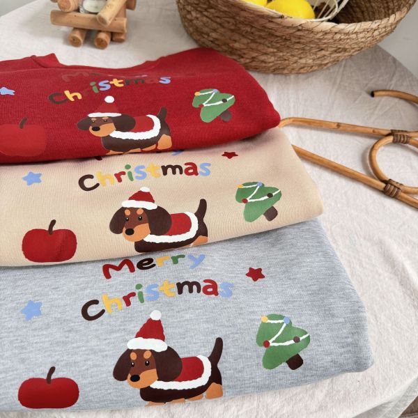 聖誕瞇瞇狗暖暖上衣 