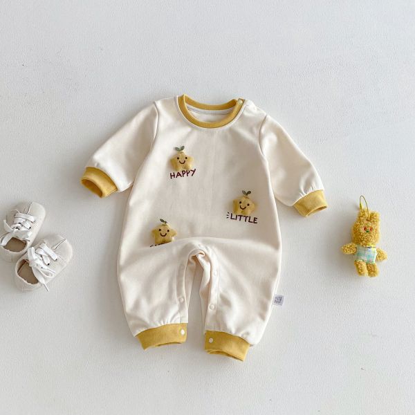 微笑檸檬星星連身衣 