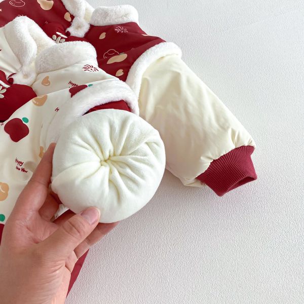 新春平安拜年寶寶連身裝 