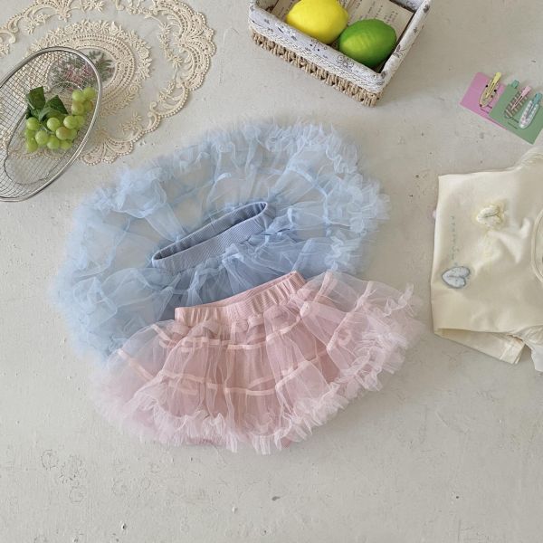 甜美周歲百搭蛋糕褲裙 